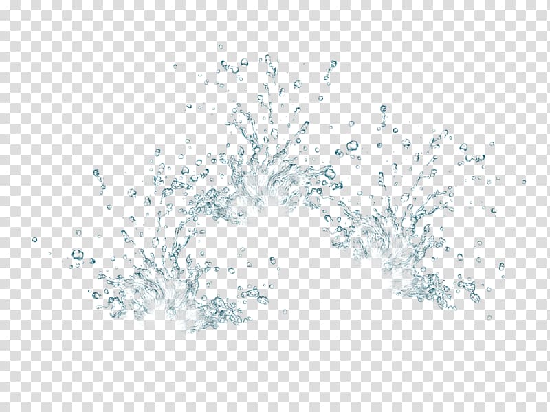 Blue Drop White Transparency and translucency, Spray water droplets transparent background PNG clipart