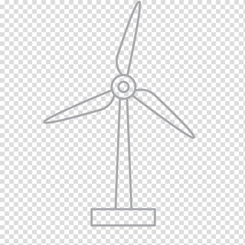 Wind turbine Line Angle, line transparent background PNG clipart