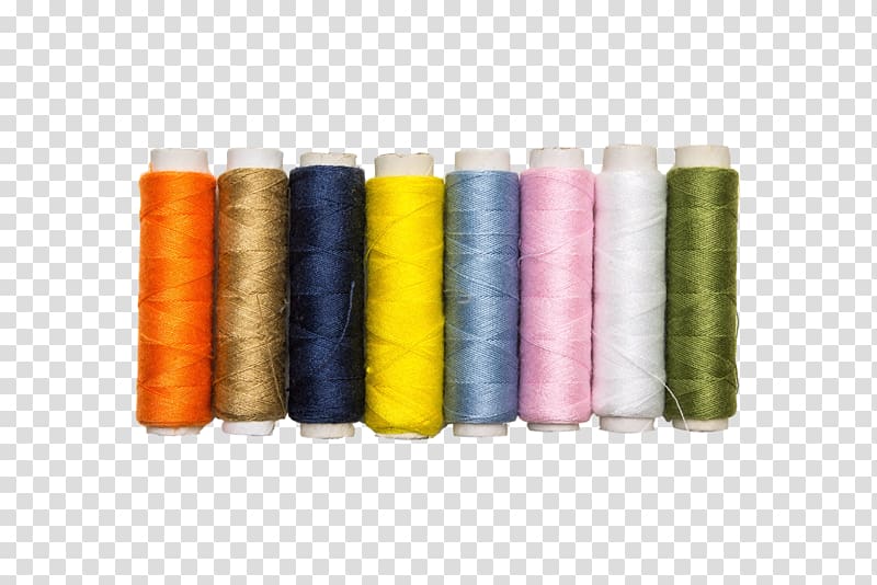 Sewing Yarn Embroidery thread Textile, sewing thread transparent background PNG clipart