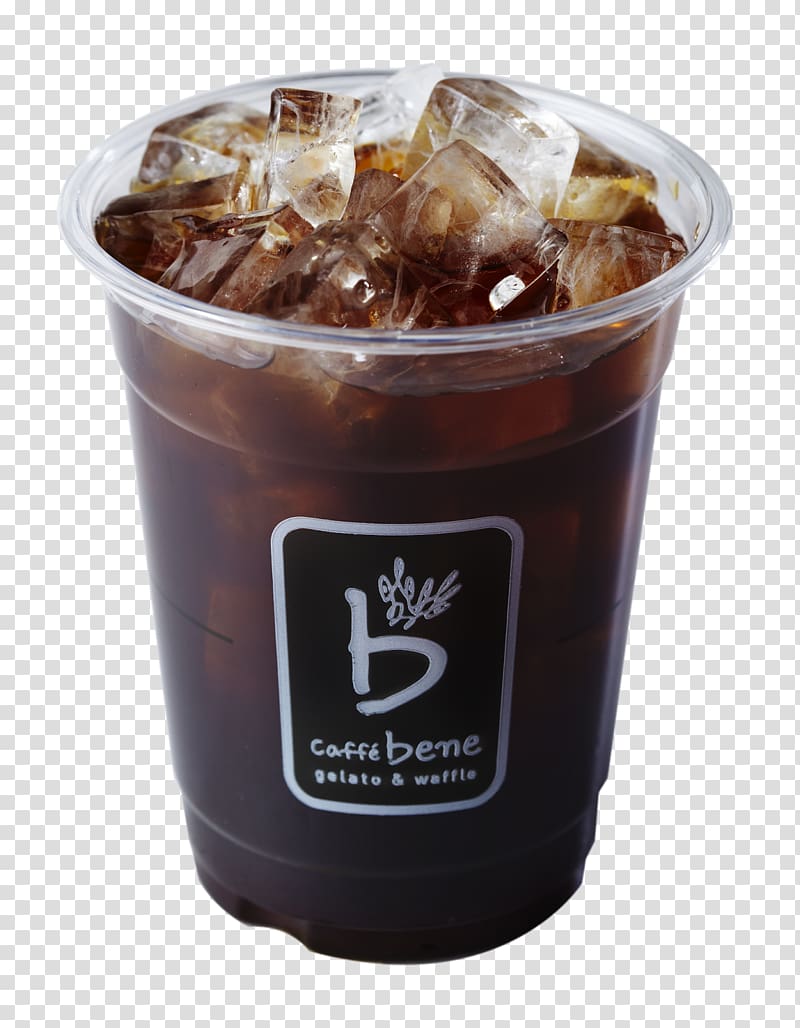 Iced coffee Caffe Bene Cafe Caffè Americano, Coffee transparent background PNG clipart