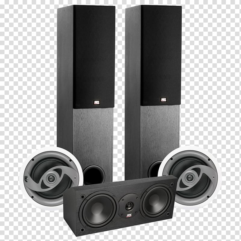 Computer speakers Subwoofer MTX Audio Loudspeaker Sound, home theater transparent background PNG clipart