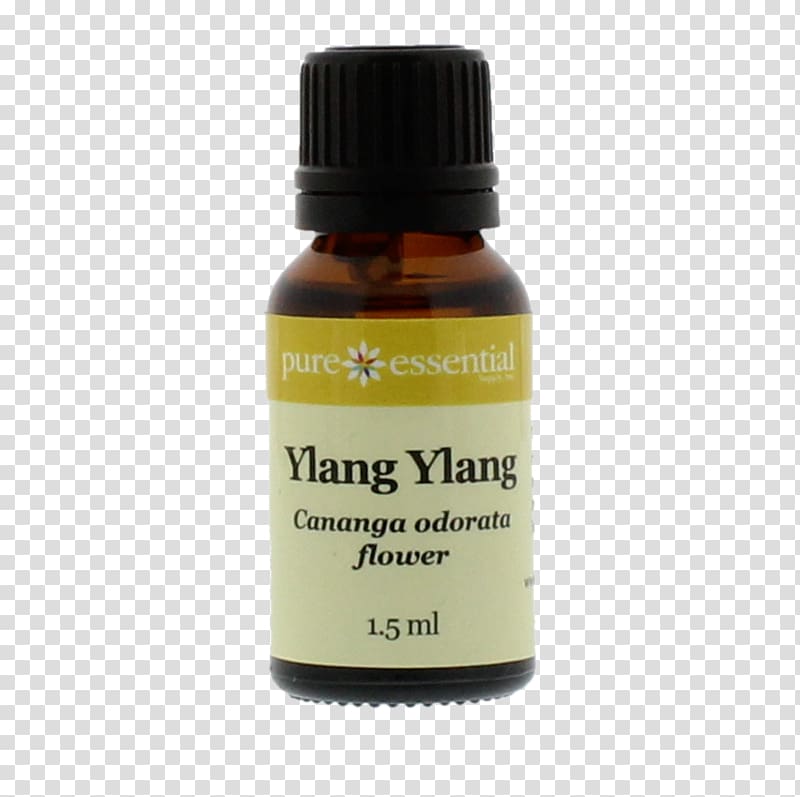 Ylang-ylang Essential oil Liquid Product, oil transparent background PNG clipart