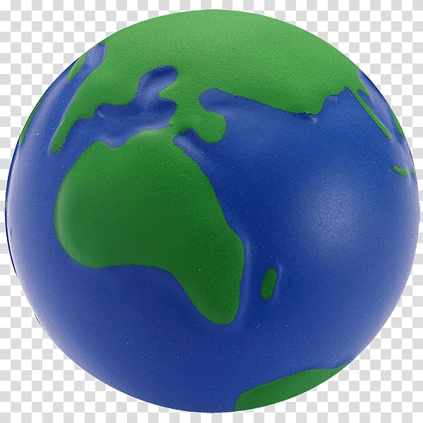 Globe Earth Stress ball, stress ball transparent background PNG clipart