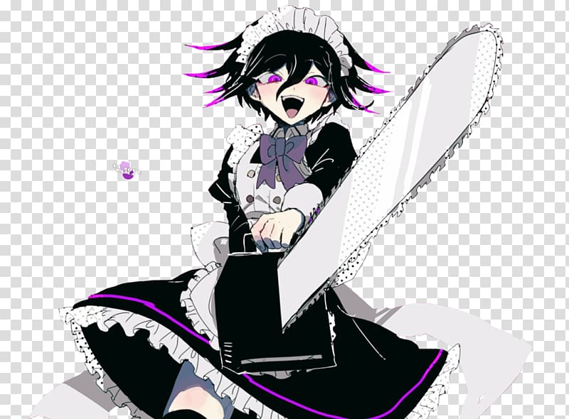 Danganronpa V3: Killing Harmony Anime Fan art , maid transparent background PNG clipart