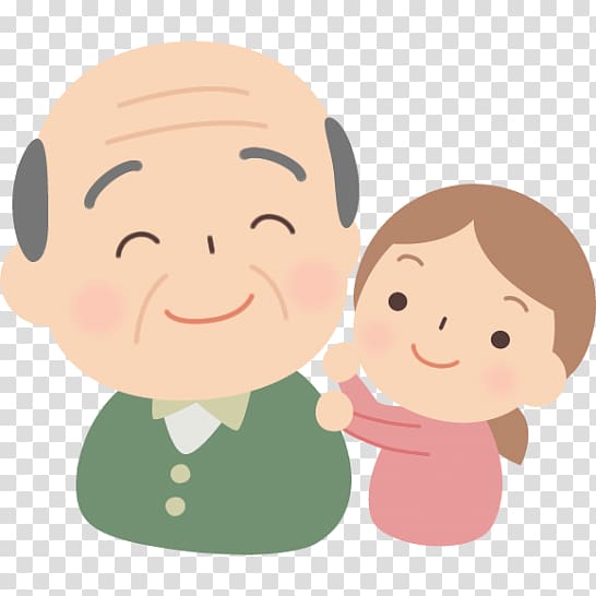 Respect for the Aged Day grandfather Child Grandparent, child transparent background PNG clipart