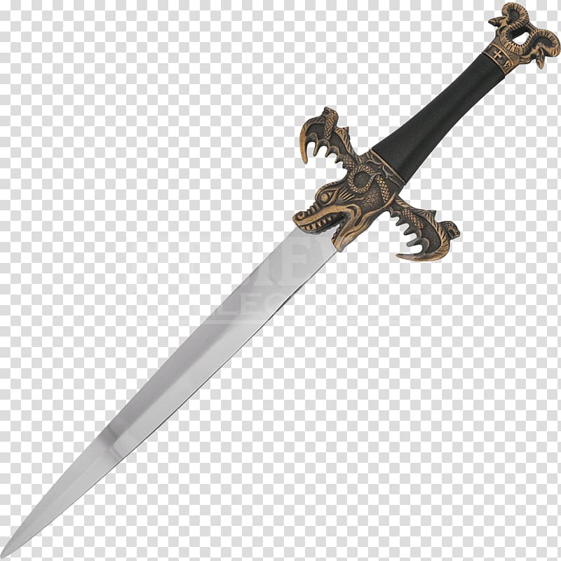 Dagger Sword Bowie knife Battle of Agincourt, Sword transparent background PNG clipart