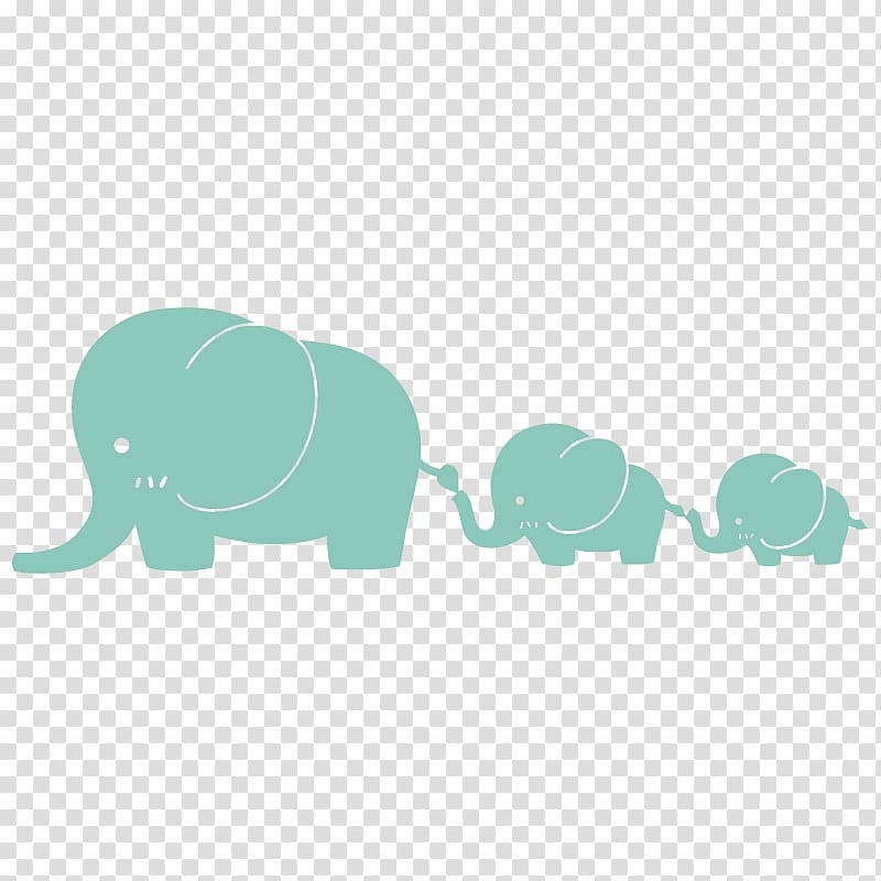 5 Elephants Paper Wall decal Nursery, Gears of War transparent background PNG clipart