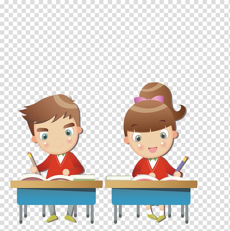 boy and girl writing on notebook, Malaysia Test Education School Smartwatch, Students who take the exam transparent background PNG clipart