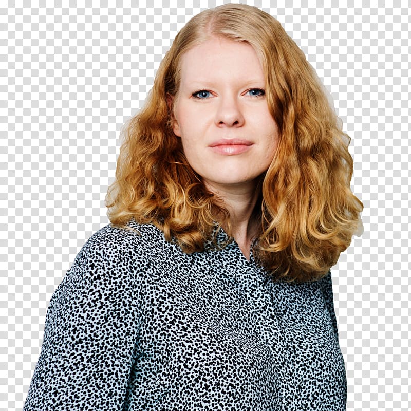 Blond Editor in Chief Brown hair director of publication Long hair, Jonna Berggren transparent background PNG clipart
