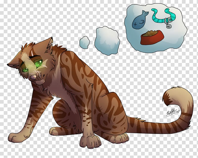 Bluestar\'s Prophecy Warriors Pinestar Tigerstar, warrior transparent background PNG clipart