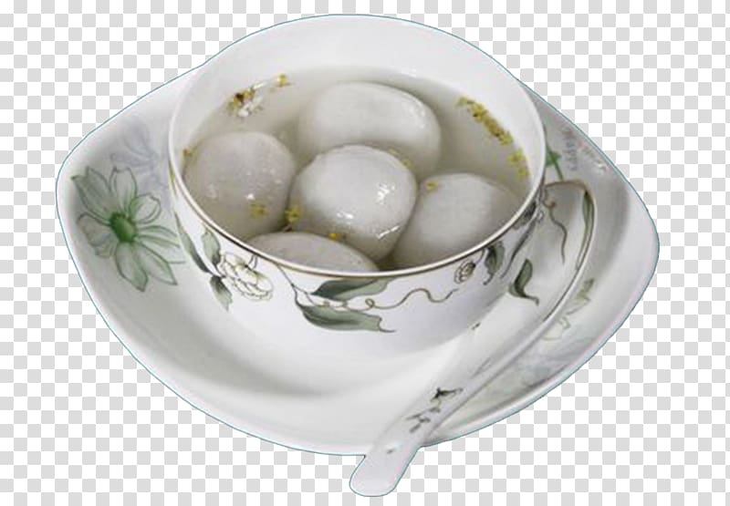Tangyuan Dongzhi Festival Chinese cuisine Xxf4i, A bowl of glutinous rice balls transparent background PNG clipart