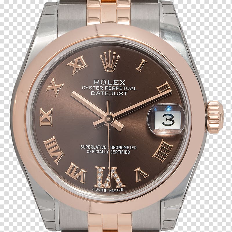 Watch Rolex Datejust Rolex Daytona Rolex Submariner, sliver jubile year transparent background PNG clipart
