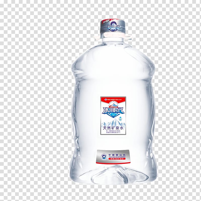 Mineral water Ice age, Ice Age bottled water transparent background PNG clipart