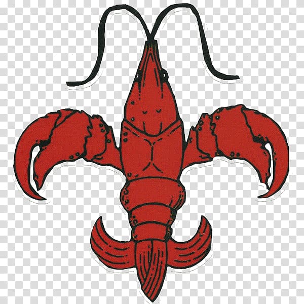 Crayfish Fleur-de-lis Louisiana crawfish , crawdad traps transparent background PNG clipart