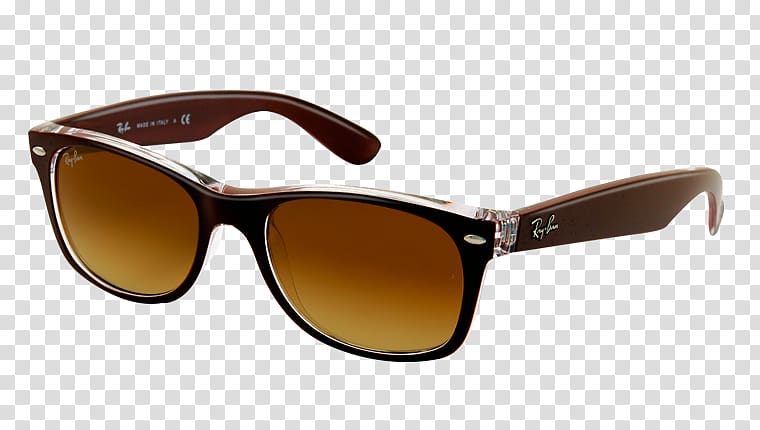 Aviator sunglasses Ray-Ban Wayfarer Ray-Ban New Wayfarer Classic, degrade transparent background PNG clipart