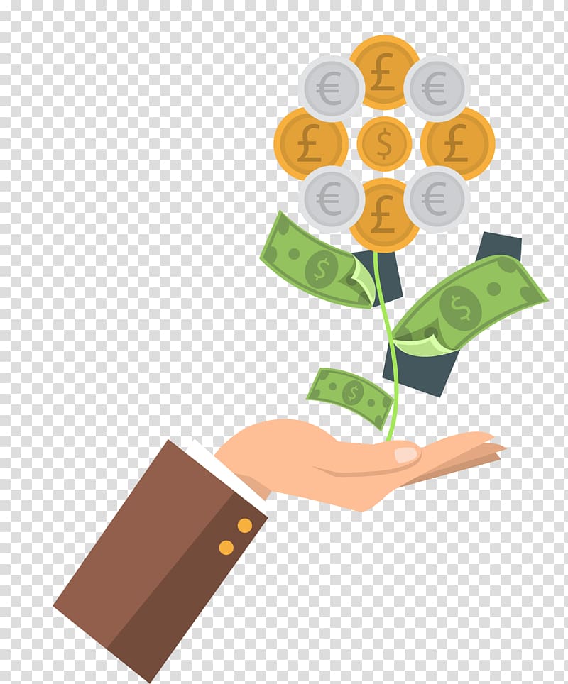 Money Bank Service Business , hand gold transparent background PNG clipart