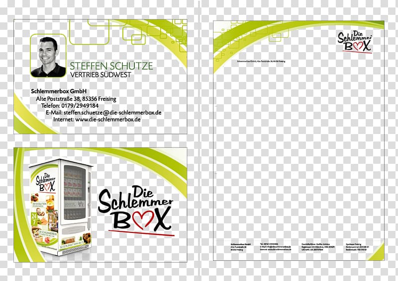 Schlemmerbox GmbH Logo Icon design Visiting card, Visi transparent background PNG clipart