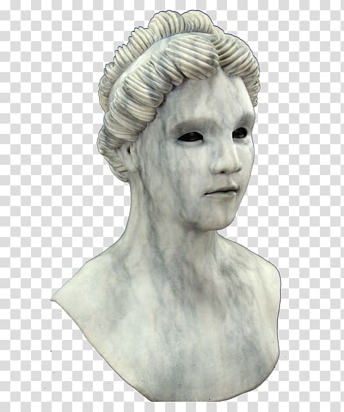 Ancient Greek sculpture Marble sculpture Artemis Statue, mask transparent background PNG clipart