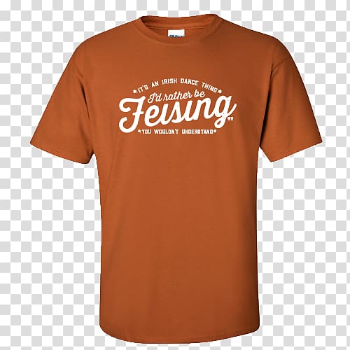 T-shirt Texas Longhorns football University of Texas at Austin Clothing, Irish Dance transparent background PNG clipart