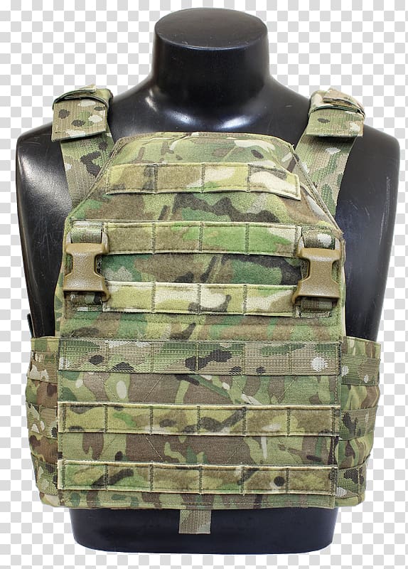 Soldier Plate Carrier System MOLLE Military camouflage Plate armour, military transparent background PNG clipart