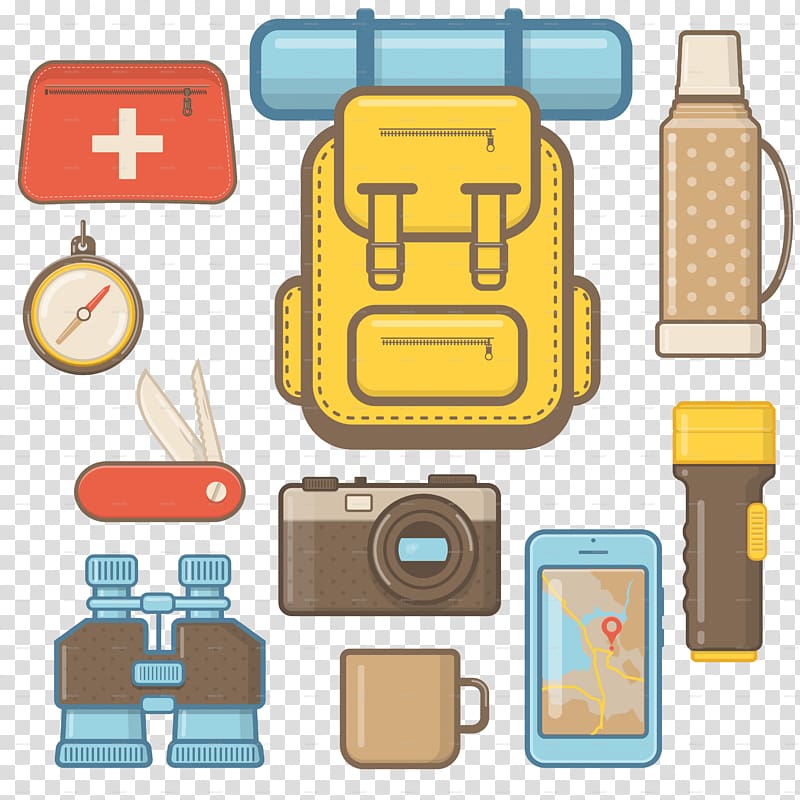 Camping Computer Icons Hiking equipment , hiking transparent background PNG clipart