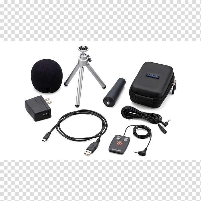 Microphone Zoom Corporation Zoom H4n Handy Recorder Zoom H1 Zoom H2n Handy Recorder, microphone transparent background PNG clipart