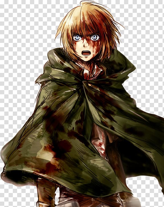 Armin Arlert Mikasa Ackerman Eren Yeager Jean Kirschtein Attack on Titan, Ataque a los titanes transparent background PNG clipart