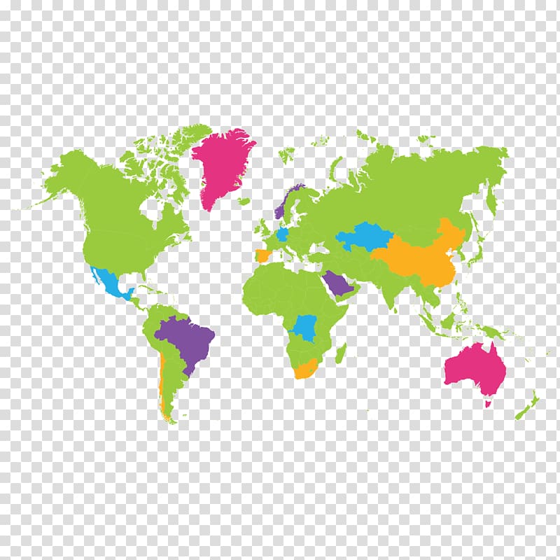 Globe World map, Color map transparent background PNG clipart