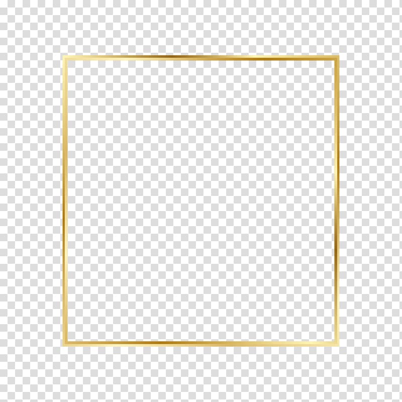 Golden flare frame, gold-colored frame transparent background PNG clipart