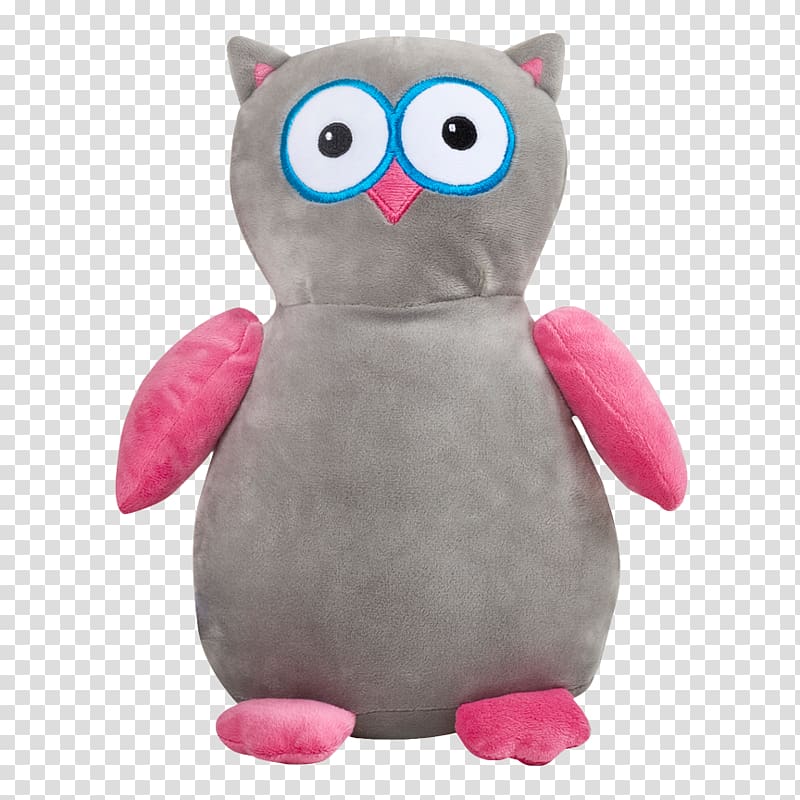 Plush Stuffed Animals & Cuddly Toys Owl Child, pink owl transparent background PNG clipart