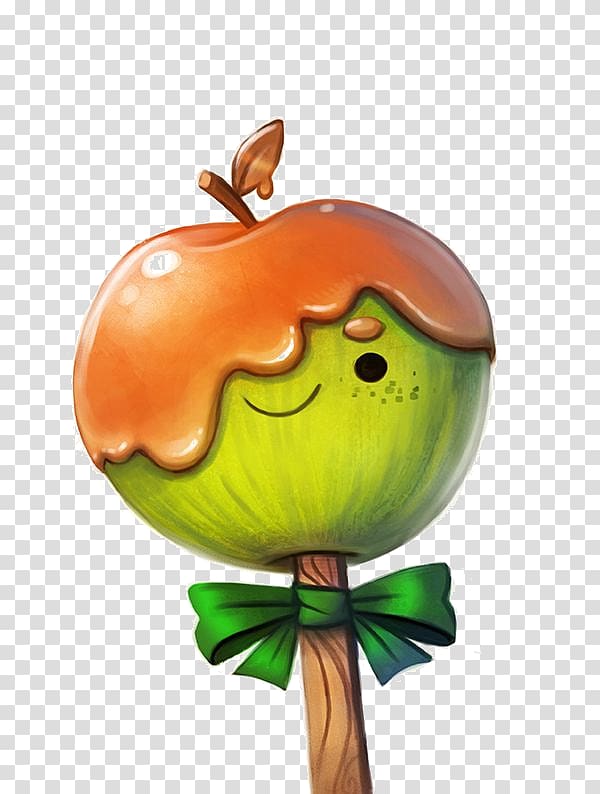 Candy apple Painting Digital art, Green apple transparent background PNG clipart