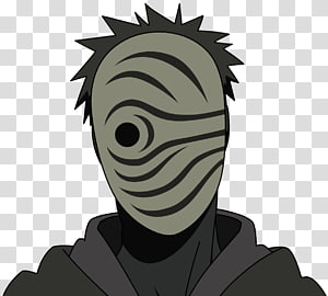 Linha artística Madara Uchiha Obito Uchiha Desenho Clã Uchiha, naruto,  ângulo, branco, cara png