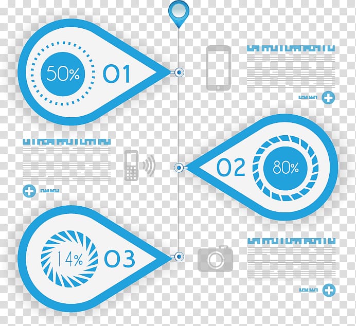 Paper Infographic Timeline Illustration, Water droplets typesetting transparent background PNG clipart