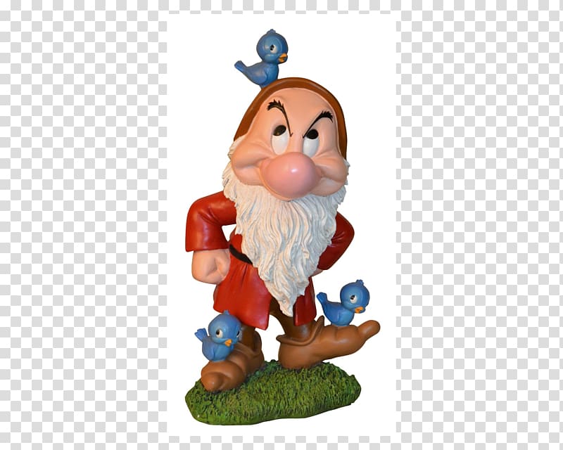 Garden gnome Figurine Statue Grumpy, Dwarf transparent background PNG clipart