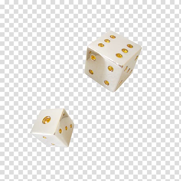 two white dices illustration, Dice game Icon, dice transparent background PNG clipart