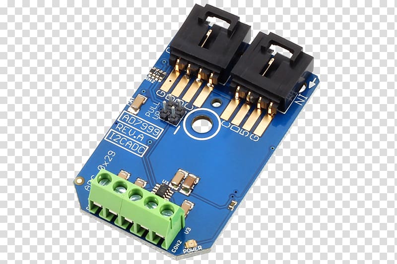 Analog-to-digital converter Digital potentiometer I²C Digital-to-analog converter, Digitaltoanalog Converter transparent background PNG clipart
