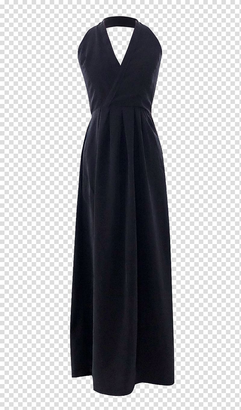 Little black dress Evening gown Maxi dress Fashion, Maxi Dress transparent background PNG clipart