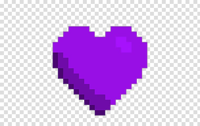 Pixelation Love, heart transparent background PNG clipart