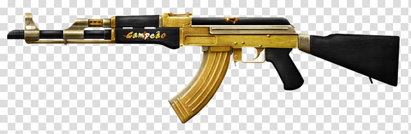 AK-47 Firearm Izhmash Weapon Black, AK47 transparent background PNG clipart