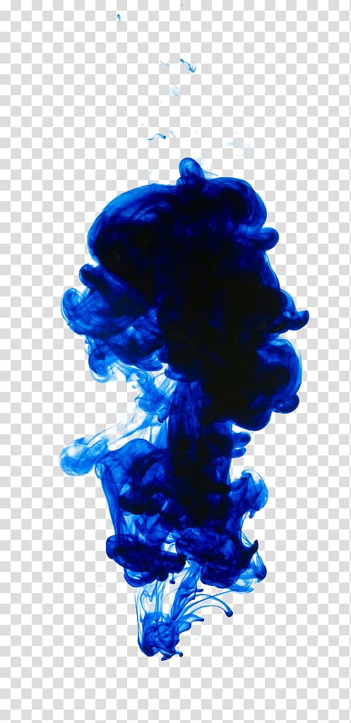 blue dense smoke transparent background PNG clipart