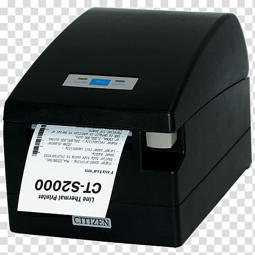 Inkjet printing Printer Point of sale Thermal printing Device driver, printer transparent background PNG clipart