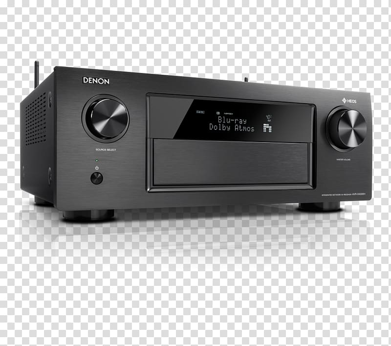 Denon AVR X4400H Denon AVR-X4400H 9.2 Channel AV Receiver Dolby Atmos, others transparent background PNG clipart