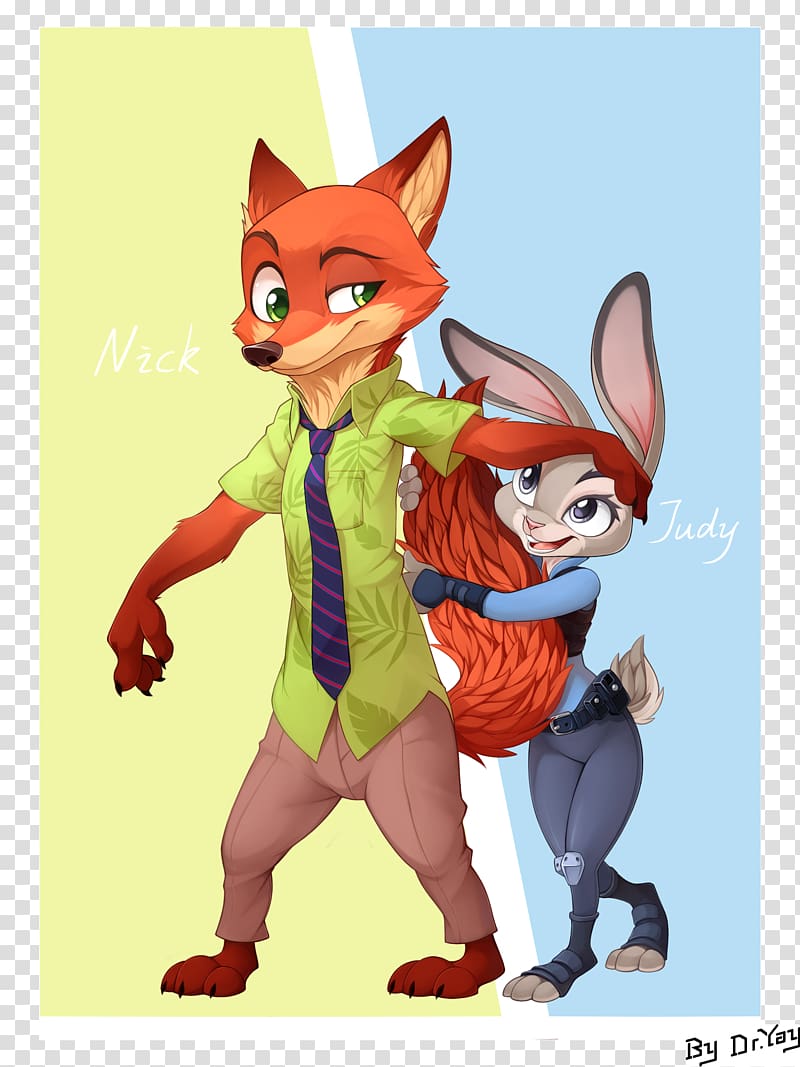 Lt. Judy Hopps Nick Wilde YouTube Fan art , youtube transparent background PNG clipart