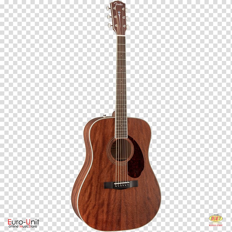 Steel-string acoustic guitar Dreadnought Fender Musical Instruments Corporation, parlor transparent background PNG clipart