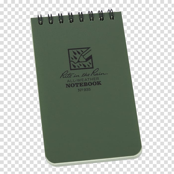 Notebook Standard Paper size Spiral File Folders, vis with green back transparent background PNG clipart