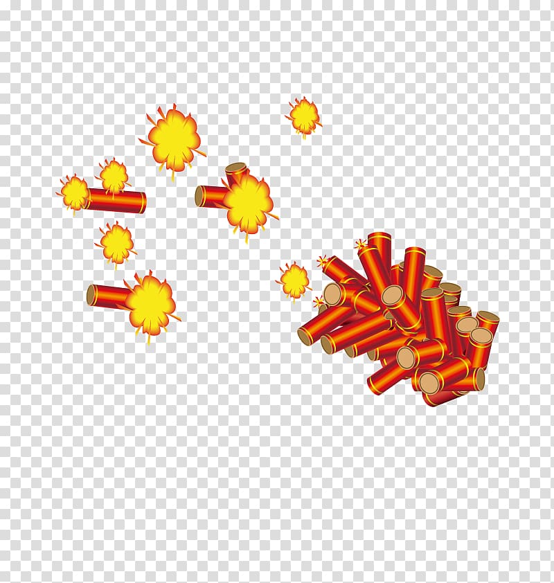 exploding firecrackers transparent background PNG clipart