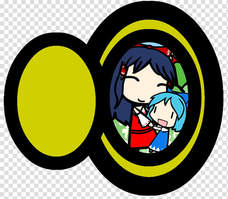 Cirno Touhou Project , a locket transparent background PNG clipart