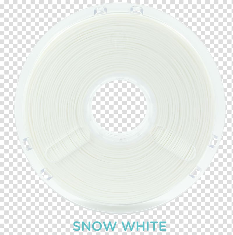 3D printing filament Polylactic acid Acrylonitrile butadiene styrene Glass transition, snowhite transparent background PNG clipart