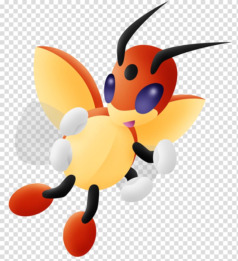 Honey bee Pokémon , lovely silk transparent background PNG clipart