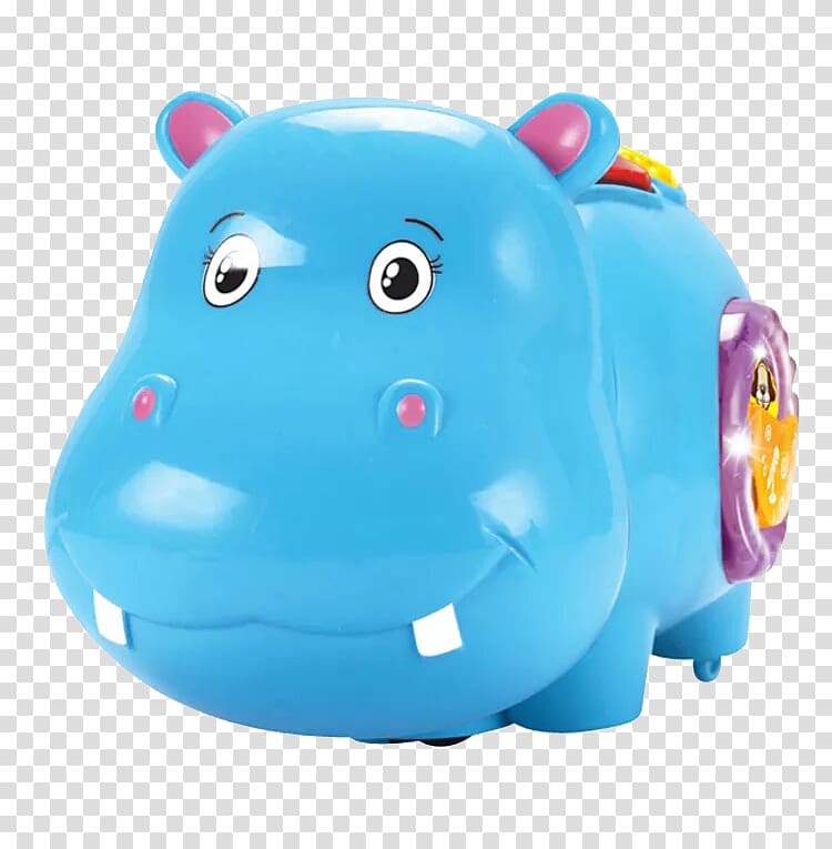 Hippopotamus Toy Child Changlong Wild Zoo, Hippo Toys transparent background PNG clipart